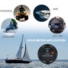 HiSport Hour Meter 12-36V DC AC Boat Marine Quartz Round