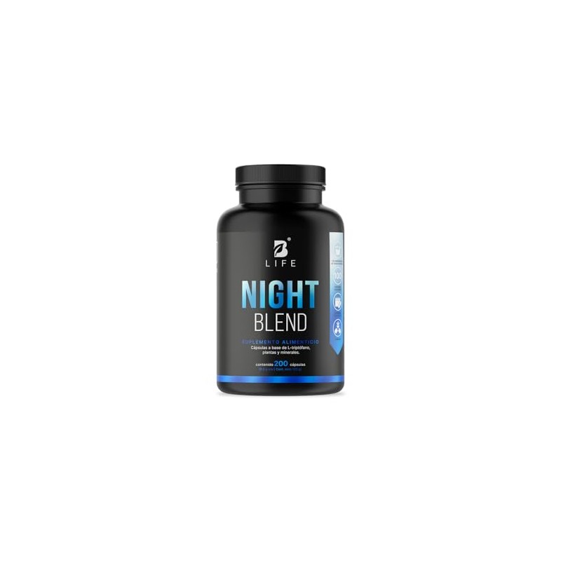 B Life Night Blend Con 200 Cápsulas | para Dormir