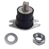 QuickMarine 325974 2 Pcs Engine Upper Motor Mounts for Johnson