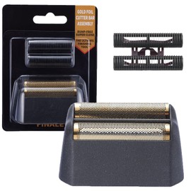 Replacement Foil & Cutter Bar Assembly Blade Heads for Wahl Professional 5 Start Series, Compatible with Shaver Model 7031-100 7043-100, High-Performance and Super Close Shaving, Black