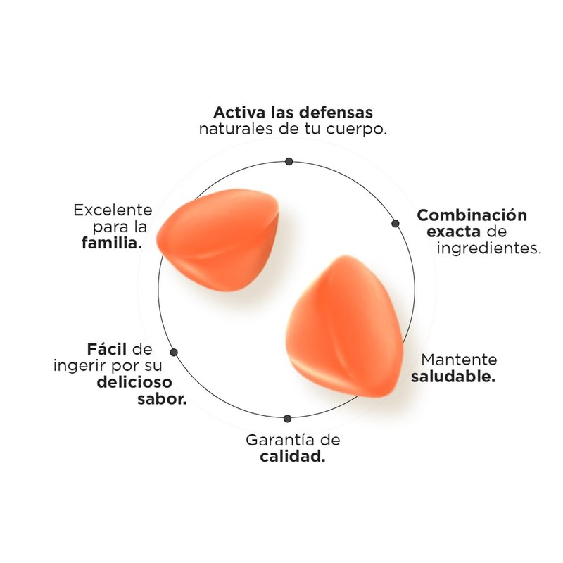 ZENZEI | IMMUNE SUPPORT | 60 Gomitas 100% Veganas —