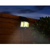 St Helens Home and Garden Outdoor Solar Security Wall Lamp