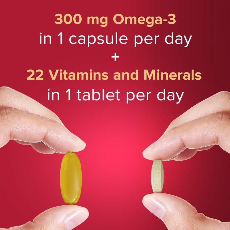 Seven Seas Omega-3 & Multivitamins Man, with B Vitamins and