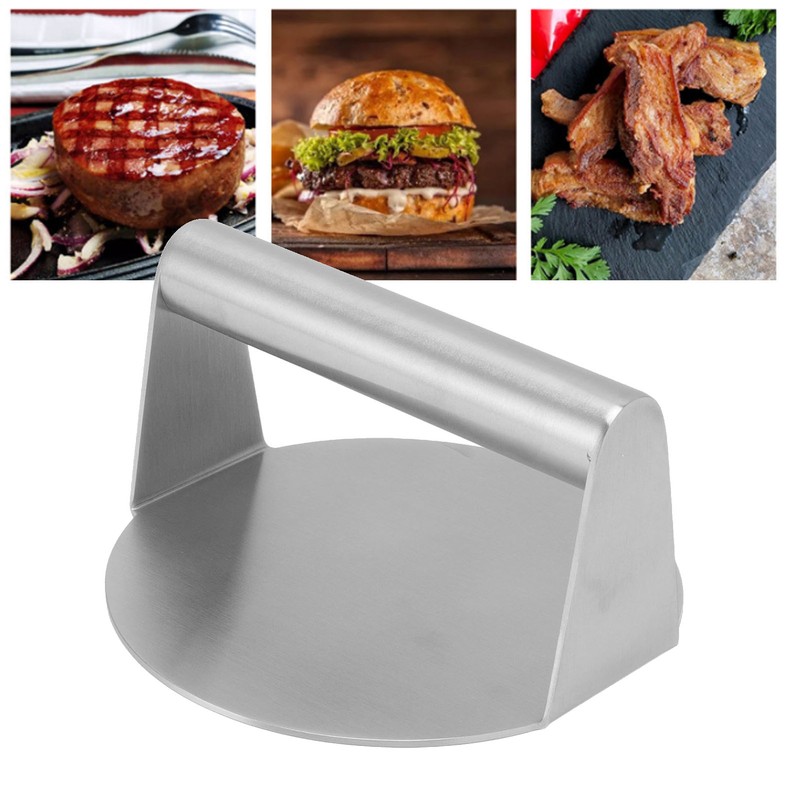 Meat Press Manual Stick Free Comfortable Handle 304 Stainless Steel
