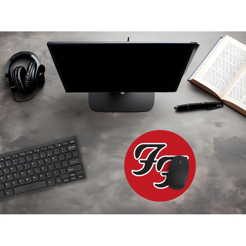 Foo Fighters Mauspad für Maus, PC oder Laptop – für