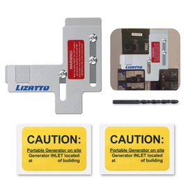 Generator Interlock Kit Compatible with Murray or Siemens 150 amp or 200 amp Panels, 7/8-1 1/4 Inch Spacing Between Main and Branch Breaker