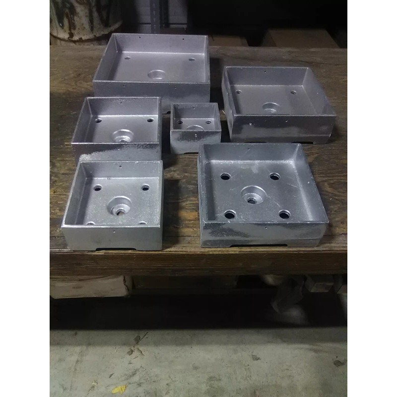 Ben Douglas Foundry ROUGH CUT, Post Base, Anchored 10x10 Heavy