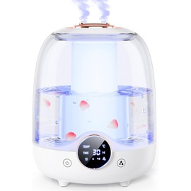 Snblzhef Humidifiers for Bedroom Cool Mist Humidifiers for Bedroom for Baby and Large Rooms