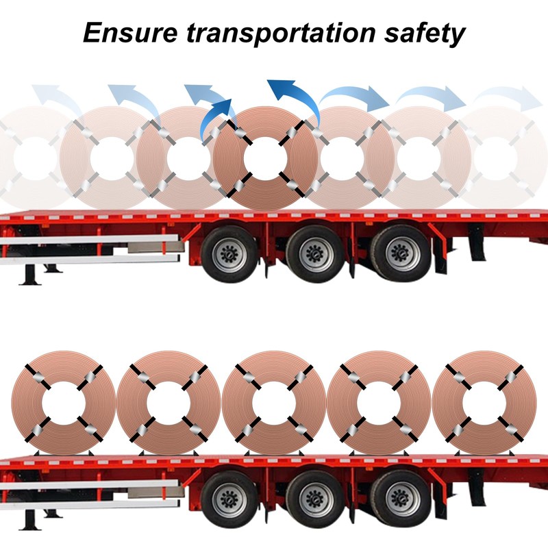Colinktool Heavy Duty Steel Coil Chock/Bunk/Rack, 33” Long Coil Rack