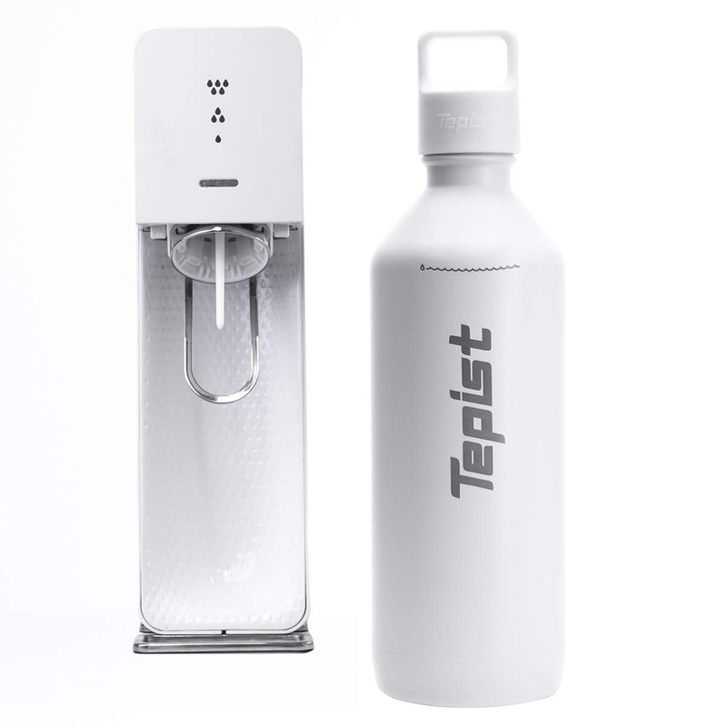 Tepist ThirtyO 30oz Stainless Steel Bottle Compatible with Sodastream Machines