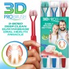 3D PRO BRUSH | 3PK * 3-Sided Toothbrush | Deep