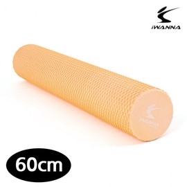 Iwannar Slim Foam Roller 60cm (Coral Pink)