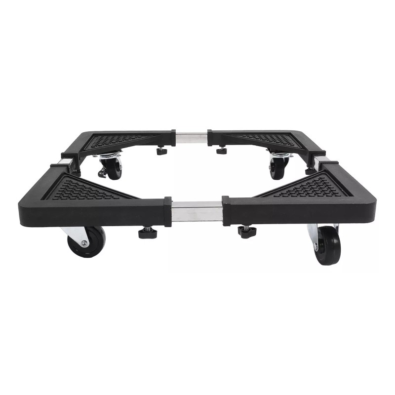 Generic Soporte De Refrigerador Ajustable Con 4 Ruedas De Bloqueo