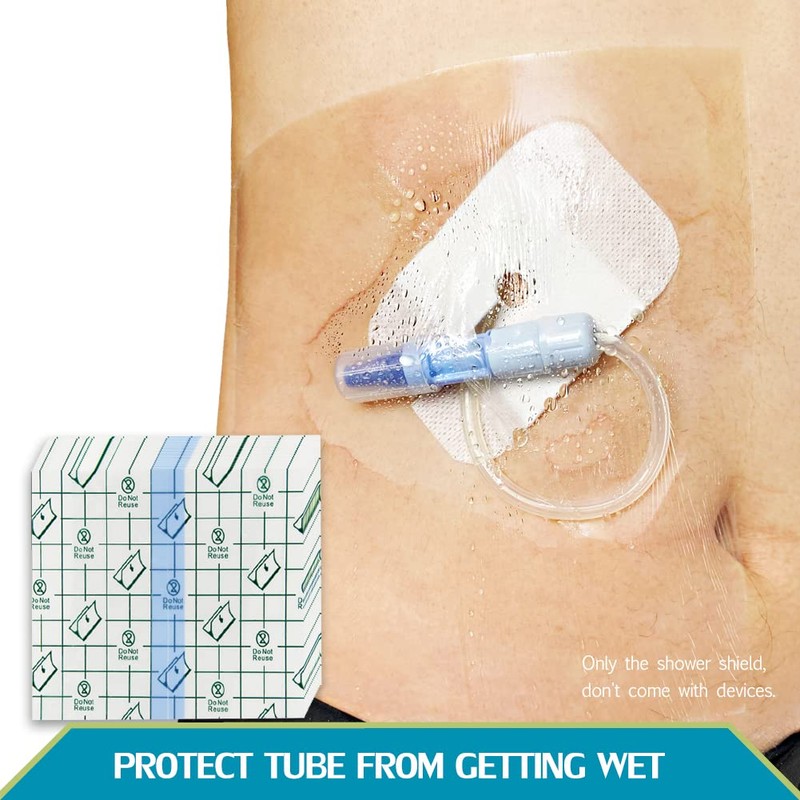 Shower Protector Dialysis Catheter Shower Cover Large Coverage Shower Shields