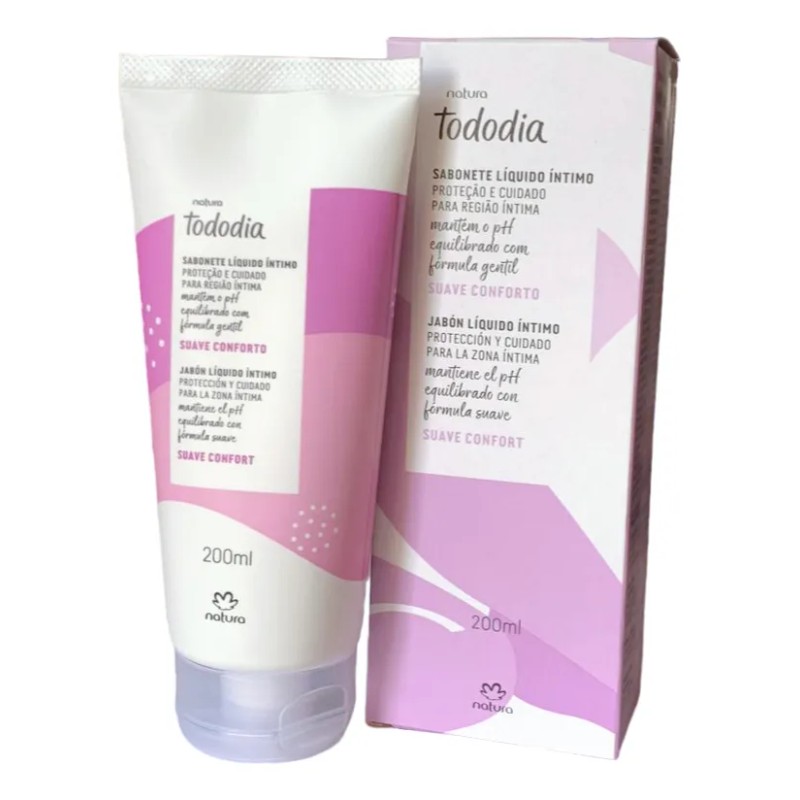 Jabón Íntimo Natura Suave Confort 200ml | Cuidado Delicado, PH