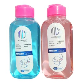 2 Pack Agua Micelar 120ml Limpia Tonic Desmaquilla Todo En 1