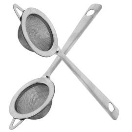2 Pcs Tea Strainer Fine Mesh – Stainless Steel Tea Strainers for Loose Tea, Tea Bags