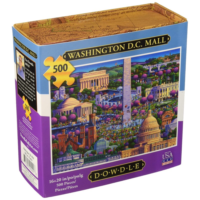 Dowdle Jigsaw Puzzle - Washington DC Mall - 500 Piece