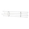 2 Sets Vines Climbing Support Balcony Outdoor Steel Pipe Plant