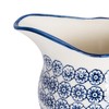 Nicola Spring Hand-Printed Milk Jugs - 300ml - Navy -