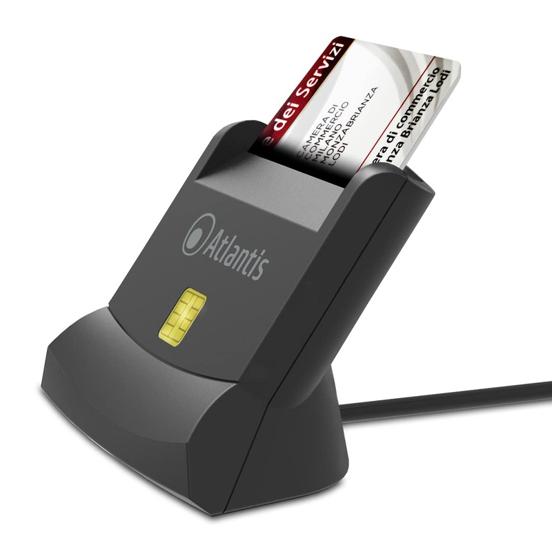 Atlantis Smart Card Reader P005-SMARTCRV-U, Health Card & Digital Signature