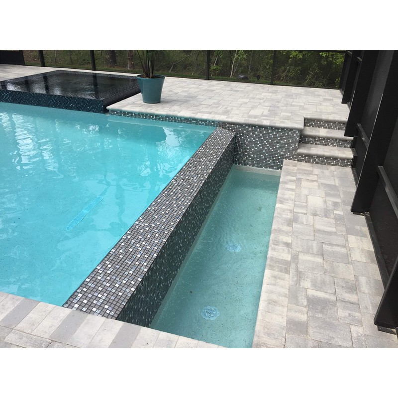 Simple Tile - 5 Sheets Glass and Stone Mosaic Tile
