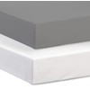 2 Pack Travel Cot Fitted Sheets (95 x 65 cm)