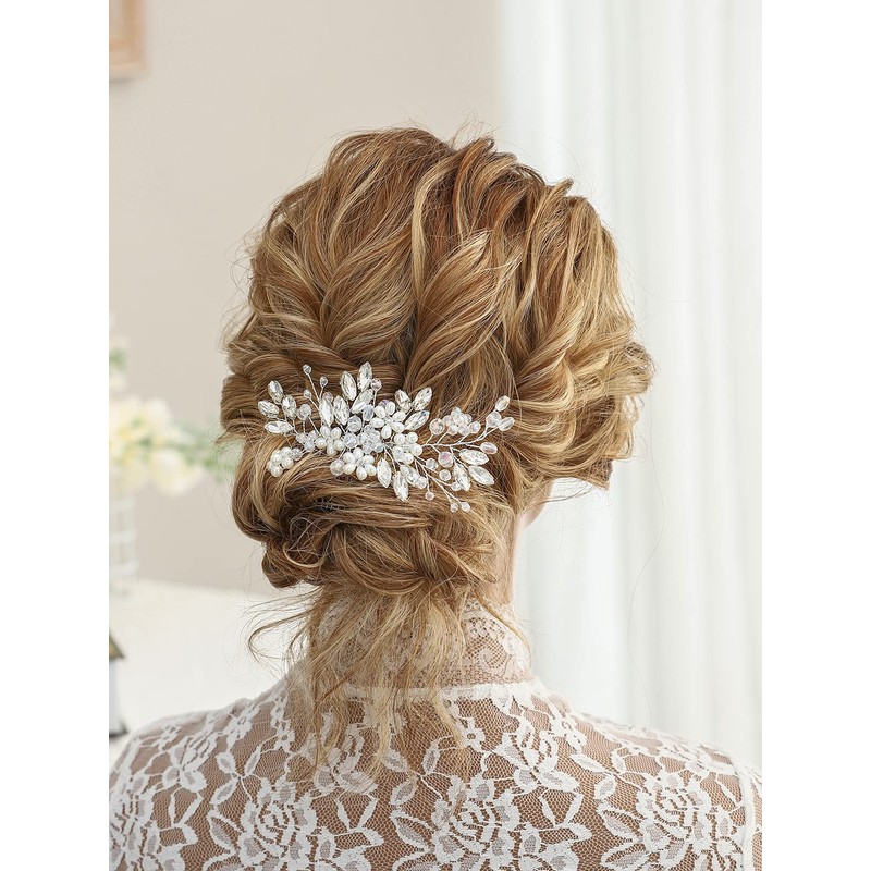 Unicra - Peine para el pelo de novia, diseño de