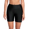 RELLECIGA Women's Black Swim Shorts Quick Dry Swim Shorts High