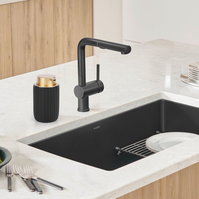 Segbeauty Soap Dispenser Foam, 320 ml Soap Dispenser Kitchen, Ceramic