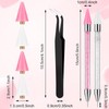 1 Stück Strass Picker Werkzeug Set, Dotting Tool AcrylStifte, Dotting