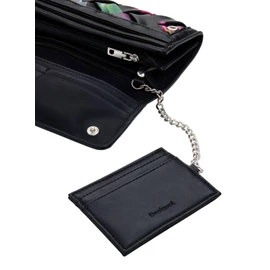 Desigual Women's Mone_éclat Mariona Bi-Fold Wallet, black