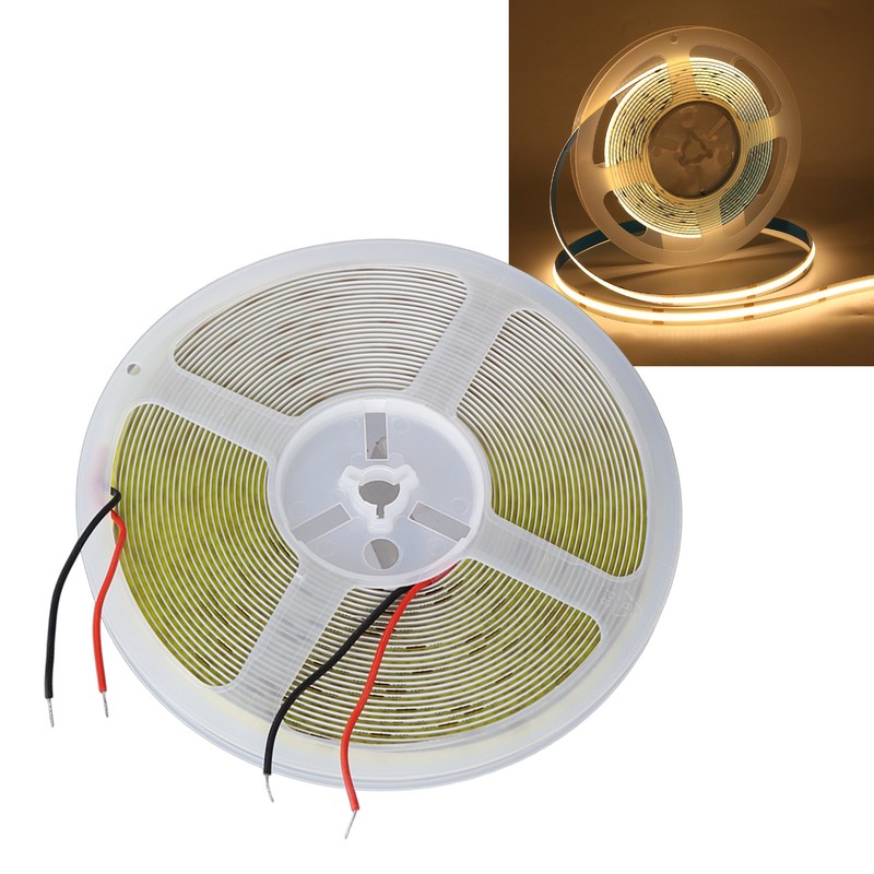 COB LED Strip Light 10m 110LM 252 Lamp Beads Cuttable