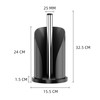 Toilet Paper Towel Holder, Stainless Steel Freestanding Bathroom Tissue Organizer,