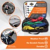 Wellmax Premium Bungee Cord Set with Heavy Duty Hooks and
