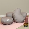 Vivezen - Zafu Bean Bag Meditation Cushion Yoga Crescent Moon