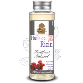 Rizinusöl 100% Natürlich und Organisch - Wachstum Haar & Nägel - Schützt und pflegt Haar -100ml