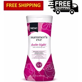 Summer's Eve Amber Nights Daily Refreshing Feminine Wash, pH Balanced, 15 fl oz