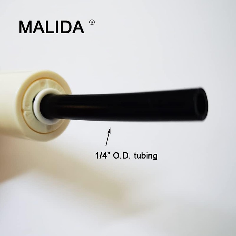 Malida 1/4 inch quick connector fittings Flow Restrictor for RO