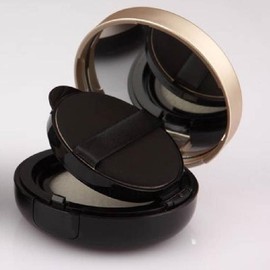 First in the neighborhood Neighborhood No. 1 Cushion Empty Bottle Foundation Decoction Mini Cosmetic Container Case Black / 동네일등 쿠션공병 파운데이션소분 미니 화장품용기 케이스 블랙