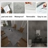 HOLOMEY 24x354 inch Thicken Concrete Wallpaper Peel and Stick Cement