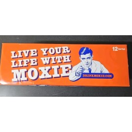 Moxie Soda 12 OZ= 12PACK    12-355 MLCANS         LIVE YOUR LIFE WITH MOXIE!