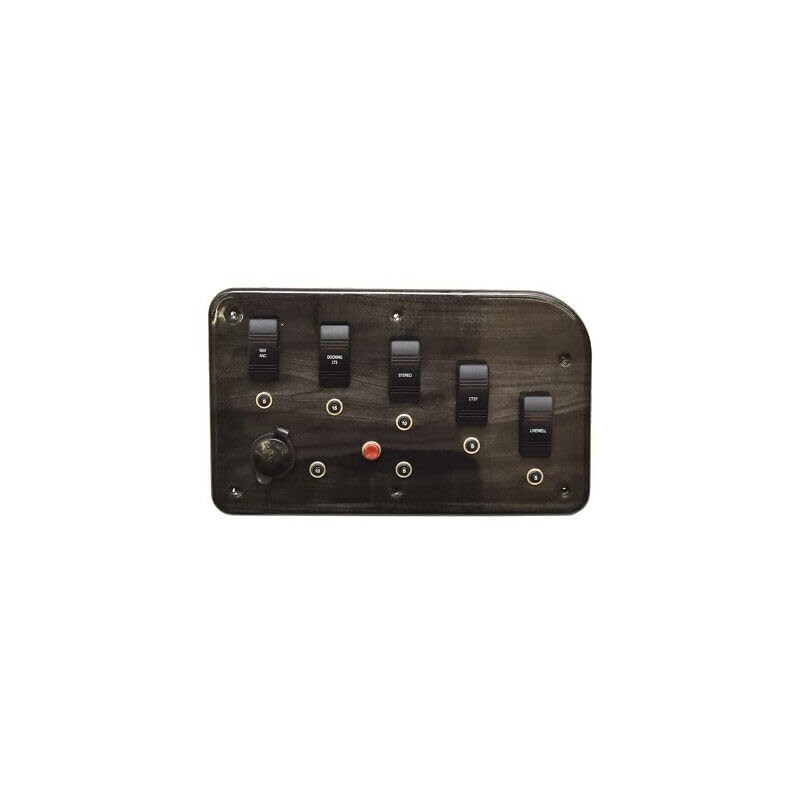 Woodgrain Graywood ABS Sheet for Boat Instrument Panels 24 x