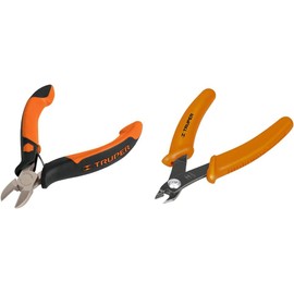 Truper PM - CD4, Pinzas miniatura de corte diagonal, Comfort Grip, 4  T275-5, Pinza para electrónica, 5, de corte