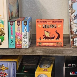 Sirens Game 1 of the Tiny Game Series Line By Envy Born Games - Travel Size Games Done Right!