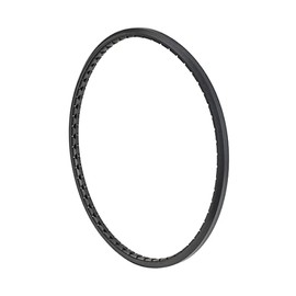 The Aftermarket Group Low Profile Urethane Pyramid Shape Solid Tire with Smooth Tread, Black, 22 x 1 Inch