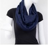 Gloop 01122-01123-P Women's Elegant Plain Loop Scarf, Tube Scarf, Plain