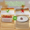 4-Pack All-In-One Fruit Storage Containers with Strainer