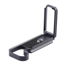 SZZCNOX L-Shape Bracket Hand Grip Compatible with Hasselblad X 2D/X 2D II Camera, Quick Release Plate for Arca Tripod, Retractable Metal Handgrip with 1/4'' Threaded Hole Camera Accessories