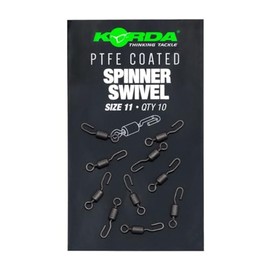 Korda PTFE Spinner Swivel Size 11 - Swivel, Teflon Swivel, Carp Swivel